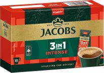 Jacobs Instant Sticks Kaffee Instant Getraenk 3in1 Intense 10x11,1g