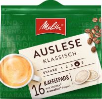 Melitta Auslese Classic Coffee 16 Pads 112g