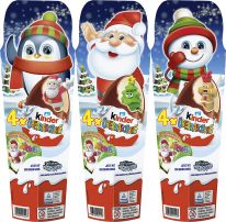 FDE Christmas Kinder Überraschung 4er Classic (4x20g)