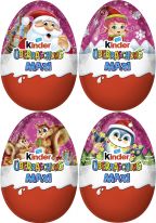 Ferrero Christmas Kinder Überraschung Maxi-Ei Rosa 100g