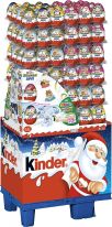 Ferrero Christmas Kinder Überraschung Maxi, Display, 144pcs