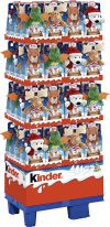 Ferrero Christmas Kinder Mix Plüschtier 133g, Display, 64pcs