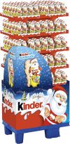 Ferrero Christmas Kinder Schokolade Weihnachtsmann 55g, Display, 240pcs
