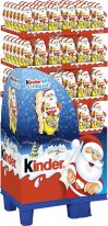 Ferrero Christmas Kinder Schokolade Weihnachtsmann 110g, Display, 144pcs
