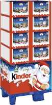 Ferrero Christmas Kinder Mix Beutel Weihnachts-Minis 153g, Display, 96pcs