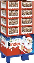 Ferrero Christmas Kinder Bueno Eggs 80g, Display, 168pcs