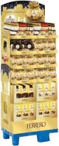 Ferrero Christmas Dekorieren & Hohlfiguren mit 7 Pralinen Saison-Artikeln, Display, 174pcs