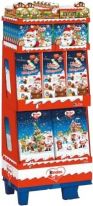 Ferrero Christmas Adventskalender mit 4 Kinder Saison-Artikeln Kinder Mix, Display, 80pcs