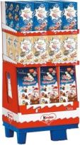 Ferrero Christmas Adventskalender mit 3 Kinder Saison-Artikeln, Display, 54pcs