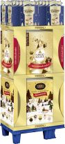 Ferrero Christmas Adventskalender mit 3 Pralinen Saison-Artikeln, Display, 38pcs
