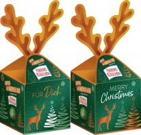 Ferrero Christmas Cremige Weihnachtskugeln präsentiert von Ferrero Küsschen 180g