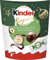 Ferrero Christmas Kinder Kugeln Milk & Hazelnut Sensation 90g