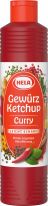Hela Gewürz Ketchup Curry leicht scharf 800ml