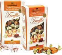 DELL Printed Box Truffles Twist Salted Caramel 200g