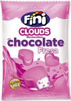 Fini Clouds Strawberry-Chocolate Hearts 80g