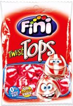 Fini Clear Strawberry Twisty Kisses 100g (Twist Tops)