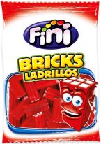 Fini Strawberry Filled Fizzy Bricks 100g