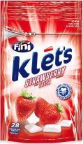 Fini Strawberry Klet's 39g Sugar Free B.Gum