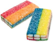 Fini Multicolored Filled Fizzy Briks x250pcs
