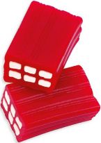 Fini Filled Strawberry Bricks x250pcs