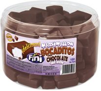 Fini Milk-Chocolate Bocaditos x100pcs (Marshmallow With Chocolate Coating)
