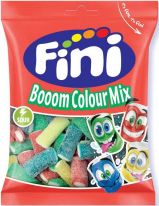 Fini Sour Filled Bars Sour Booom 4 Colours Mix 90g