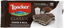 Loacker DE Classic Cacao & Milk 45g, 144pcs