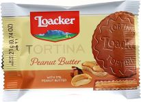 Loacker DE Tortina Peanut Butter 21g