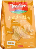 Loacker DE Quadratini Peanut Butter 250g