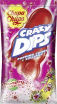 Chupa Chups Crazy Dips Erdbeer 24er 14g