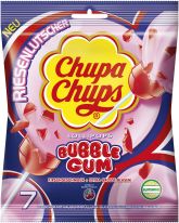 Chupa Chups Maxi Bubble Gum 7er Beutel 126g