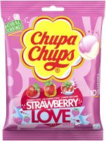 Chupa Chups Strawberry Lovers 10er 120g