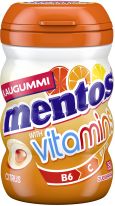 Mentos Gum Vitamins Citrus Dose 64g