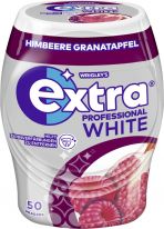 Wrigley Extra Professional White Himbeere Granatapfel Dose, 50 Dragees 70g