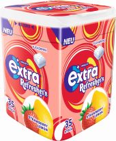 Wrigley Extra Refreshers Dose Strawberry Lemon 35 Stück 78g