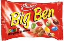 Piasten Big Ben Bunte Erdnüsse 250g, 24pcs