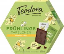 Feodora Easter Frühlings Täfelchen Edelbitter-Sahne 225g