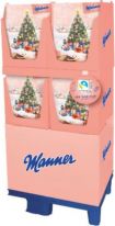 Manner Christmas Adventskalender 345g, Display, 44pcs