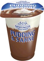 Zott Mertinger Milchhof Pudding & Sahne Schoko 125 g