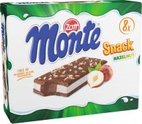 Zott Monte Snack Hazelnut 8x29g