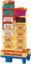 Mondelez Toblerone 100g, Display, 260pcs