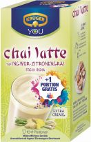 Krüger Limited Chai Latte Ingwer-Zitronengras Fresh India 10+1 275g