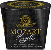 Lambertz Mozartkugelmischung 3fach Vollmilch/Weiss/Zartbitter, 300g