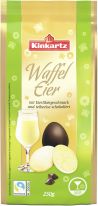 Lambertz Easter Kinkartz Waffeleier Zartbitter teilschokoliert Eierlikör 250g