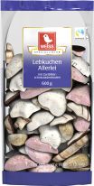 Lambertz Christmas Weiss Lebkuchen-Allerlei 600g, Display, 96pcs