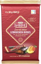 Lambertz Christmas Lebkuchen Riegel gefüllt mit Aprikose 160g