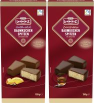 Lambertz Baumkuchenspitzen 2 sort 150g, Mix-Carton, 20pcs