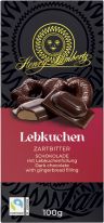 Lambertz Christmas Tafelschokolade mit Lebkuchenfüllung Zartbitter 100g