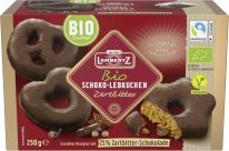 Lambertz Christmas Bio Herzen/Sterne/Brezeln Zartbitter 250g