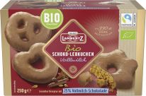 Lambertz Christmas Bio Herzen/Sterne/Brezeln Vollmilch 250g